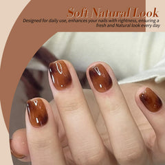 Born Pretty jelly gel red swatch adds bold drama