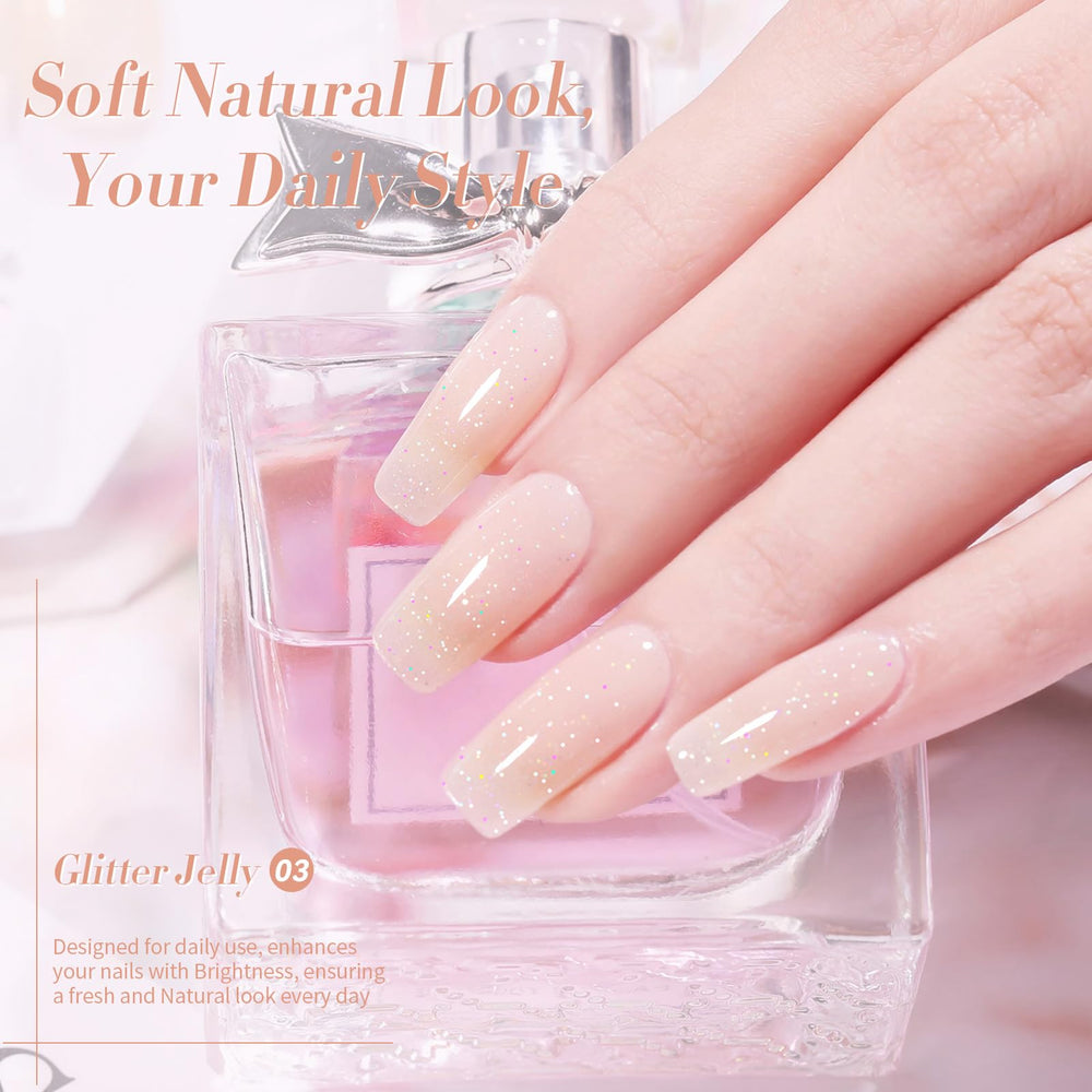 Born Pretty jelly gel nail polish soak-off formula for easy removal.