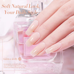 Born Pretty jelly gel nail polish soak-off formula for easy removal.
