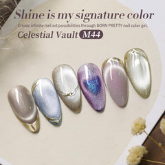 Born Pretty jelly glass bead texture close-up for a premium shimmer finish.