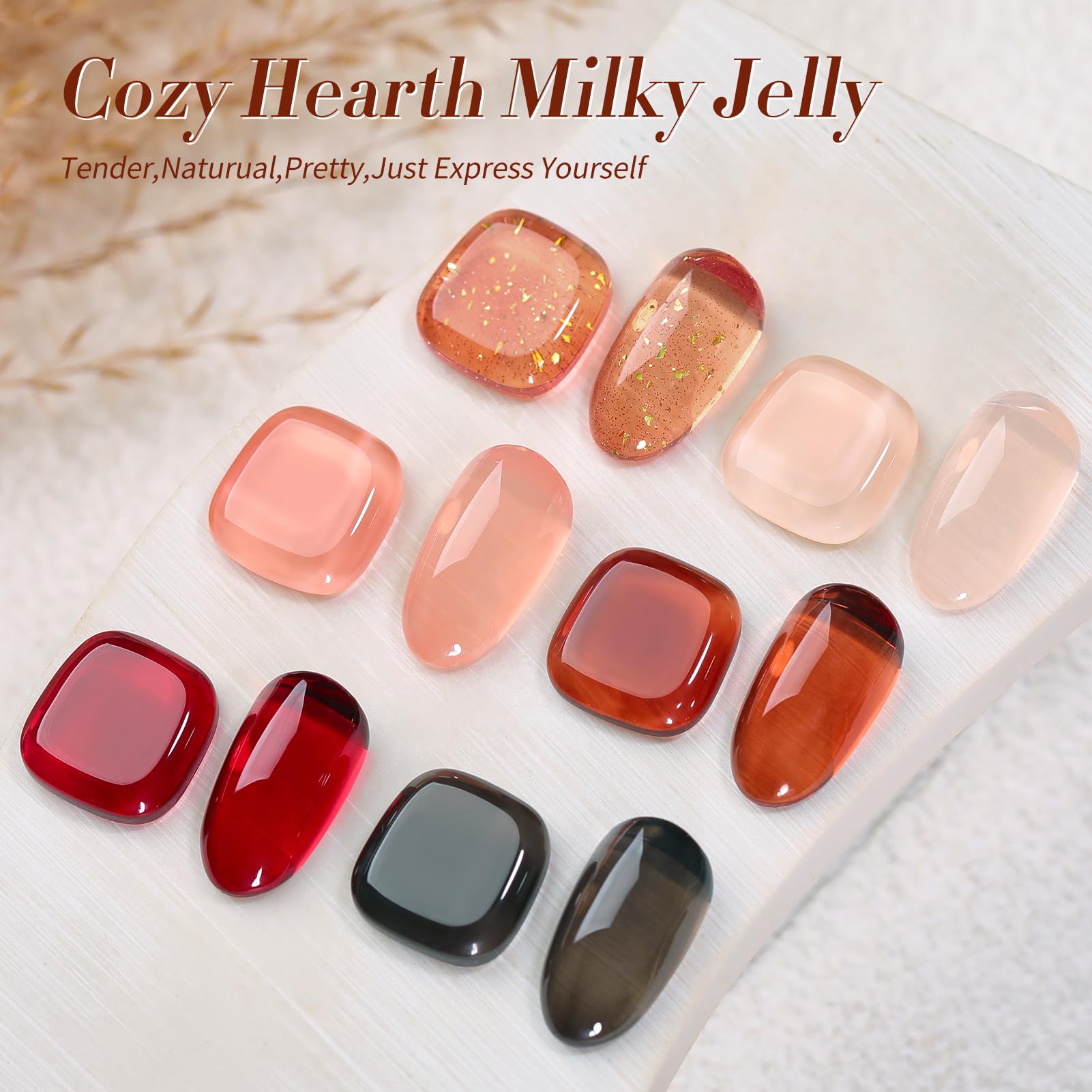 Born Pretty jelly polish burgundy shade for rich, glossy layers and depth.