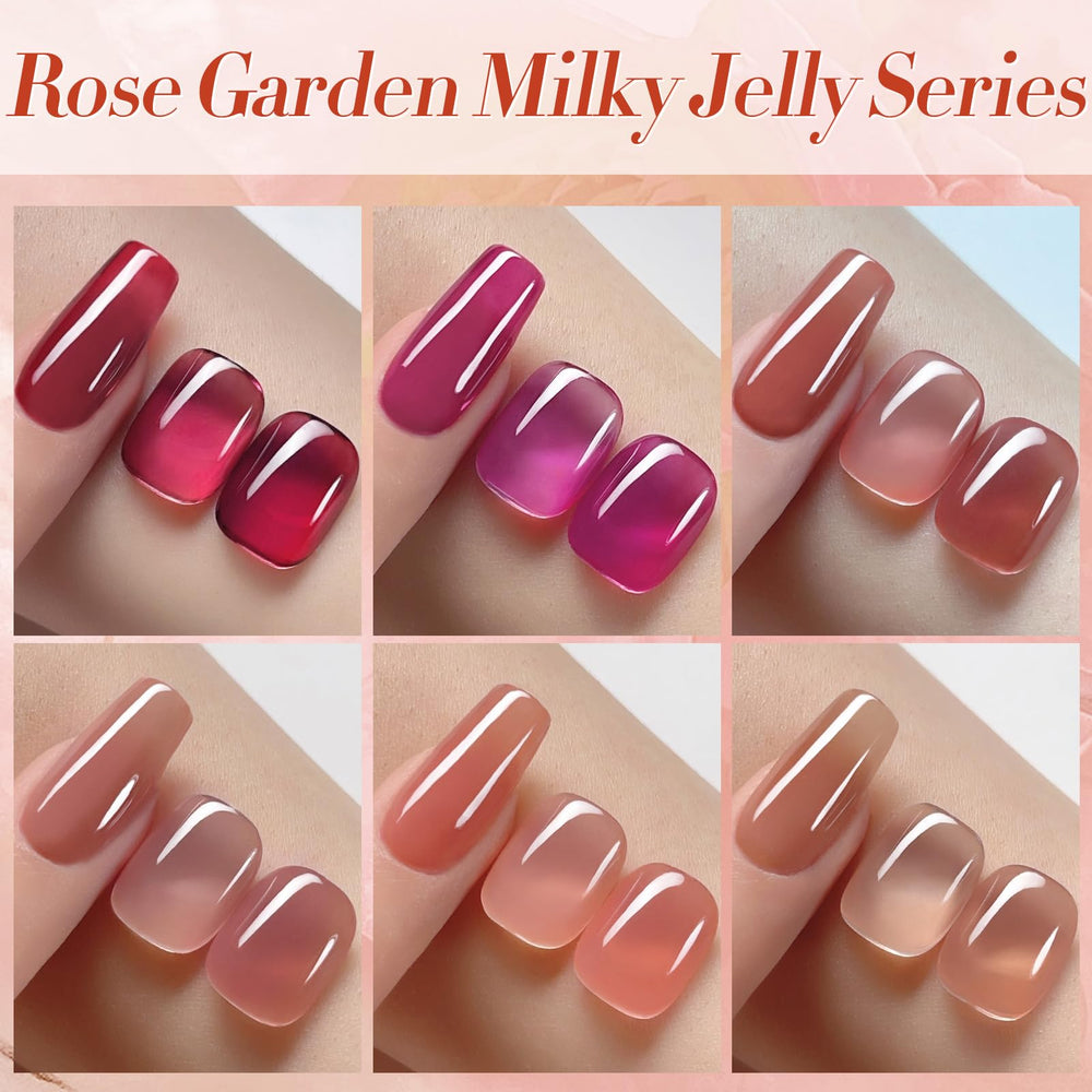 Born Pretty purple translucent swatch suggests versatile jelly tones.