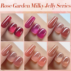 Born Pretty purple translucent swatch suggests versatile jelly tones.