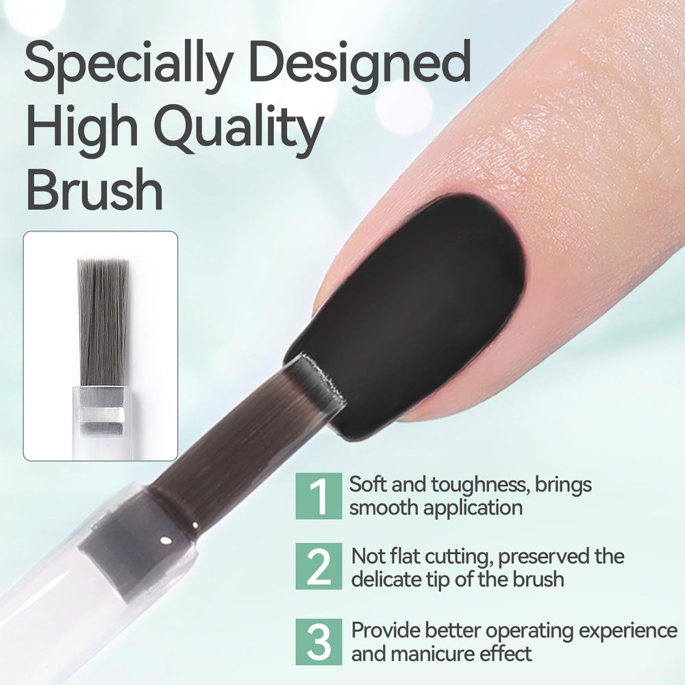 Cure Born Pretty matte top coat under LED or UV lamp in 60–120 seconds