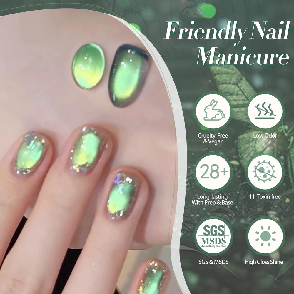 Born Pretty Long-lasting gel polish promises four weeks with proper prep.