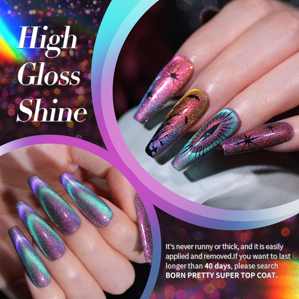 Born Pretty long lasting shine with glossy wear for weeks