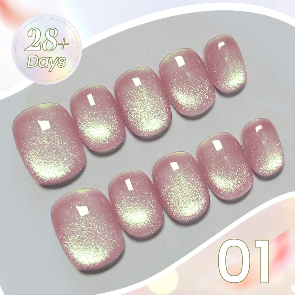Born Pretty long-wear glossy nails under daily wear test