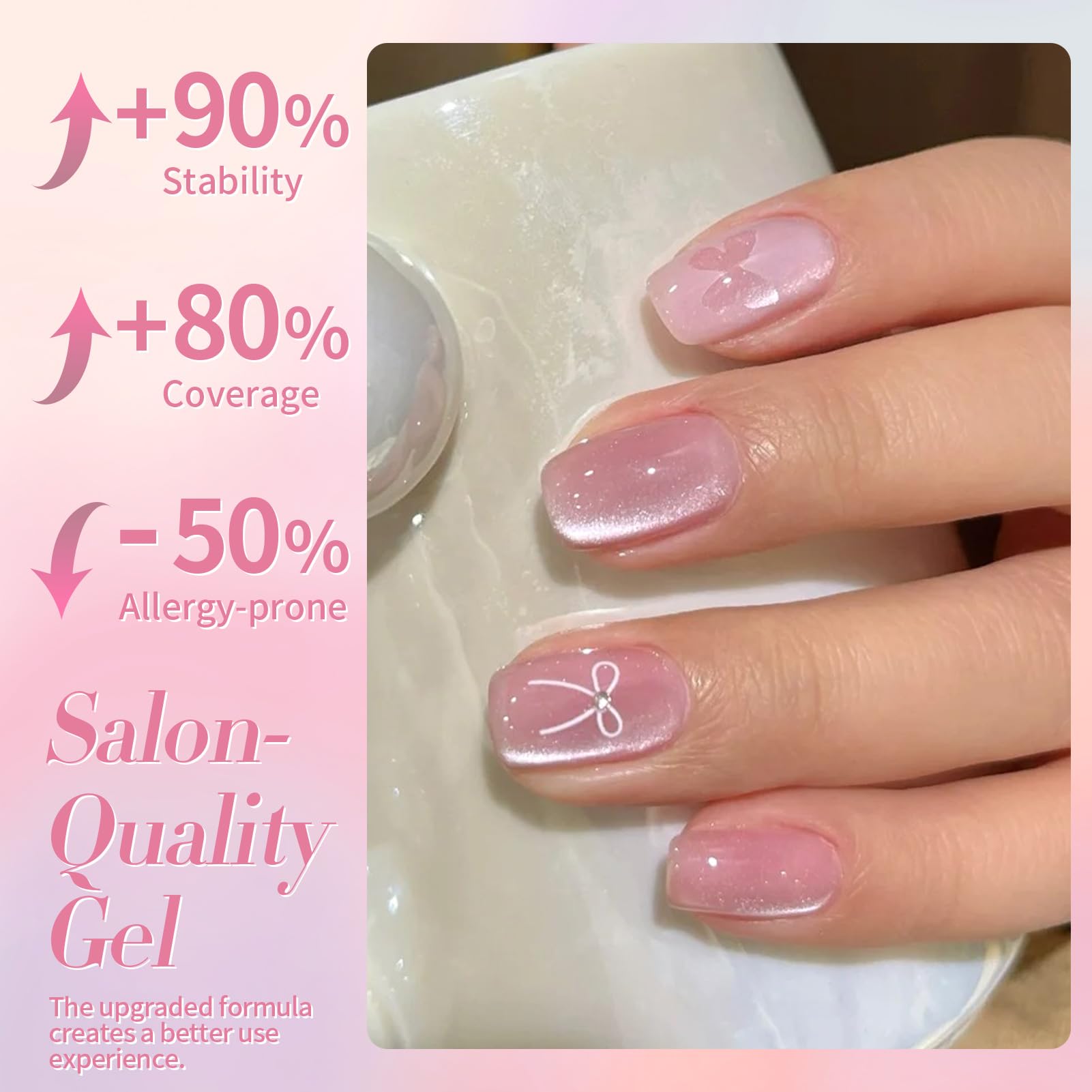Born Pretty Low-odor gel formula designed for safer nail applications