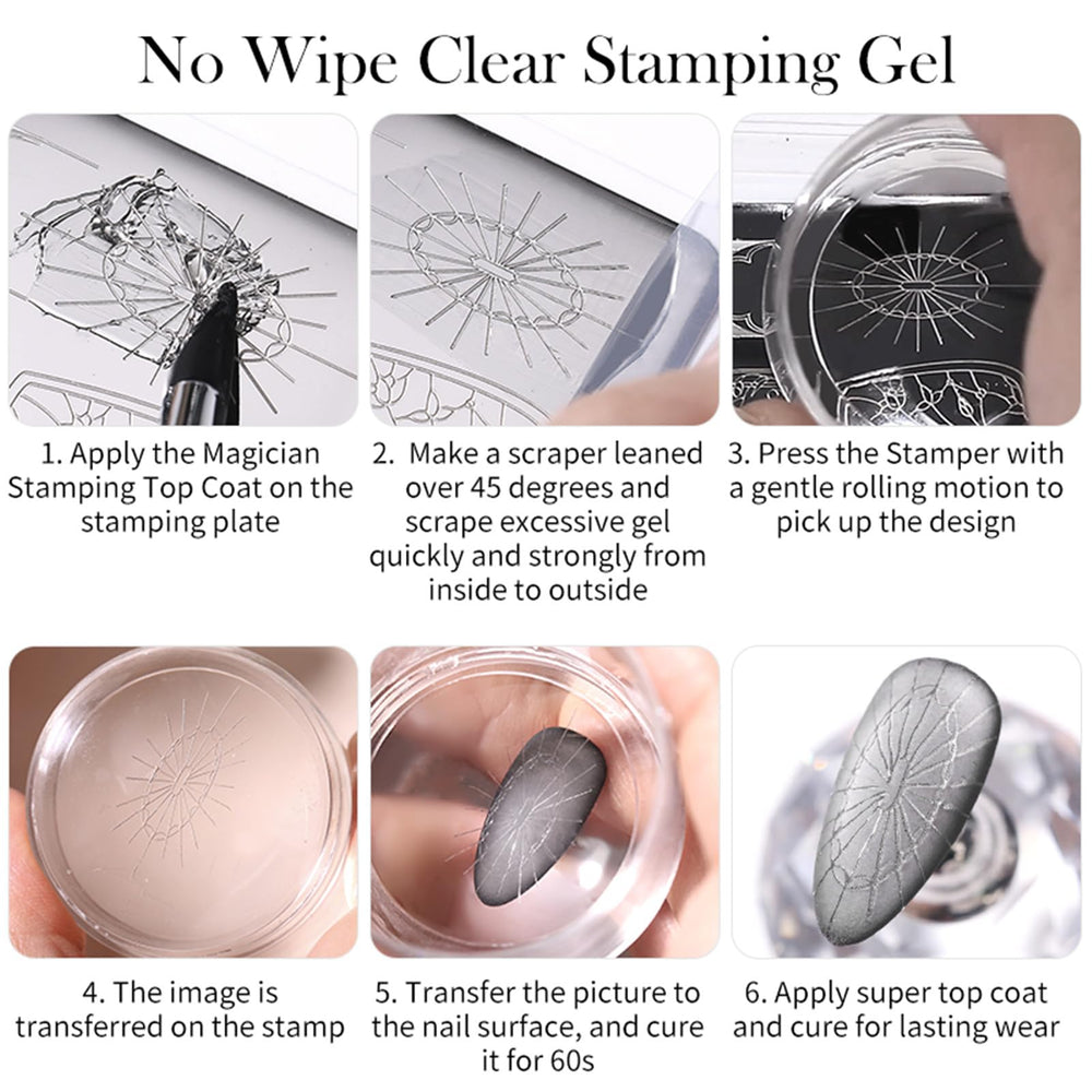 Packaging of Born Pretty Magician Stamping Top Gel for easy storage.