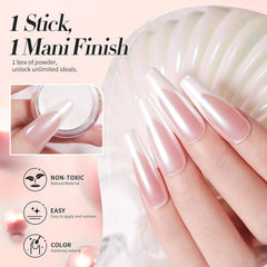 Born Pretty mermaid powder provides shimmering accents for nail art.