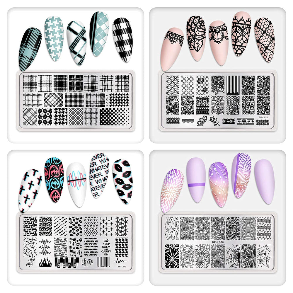 Born Pretty mixed patterns stamping plate for versatile options