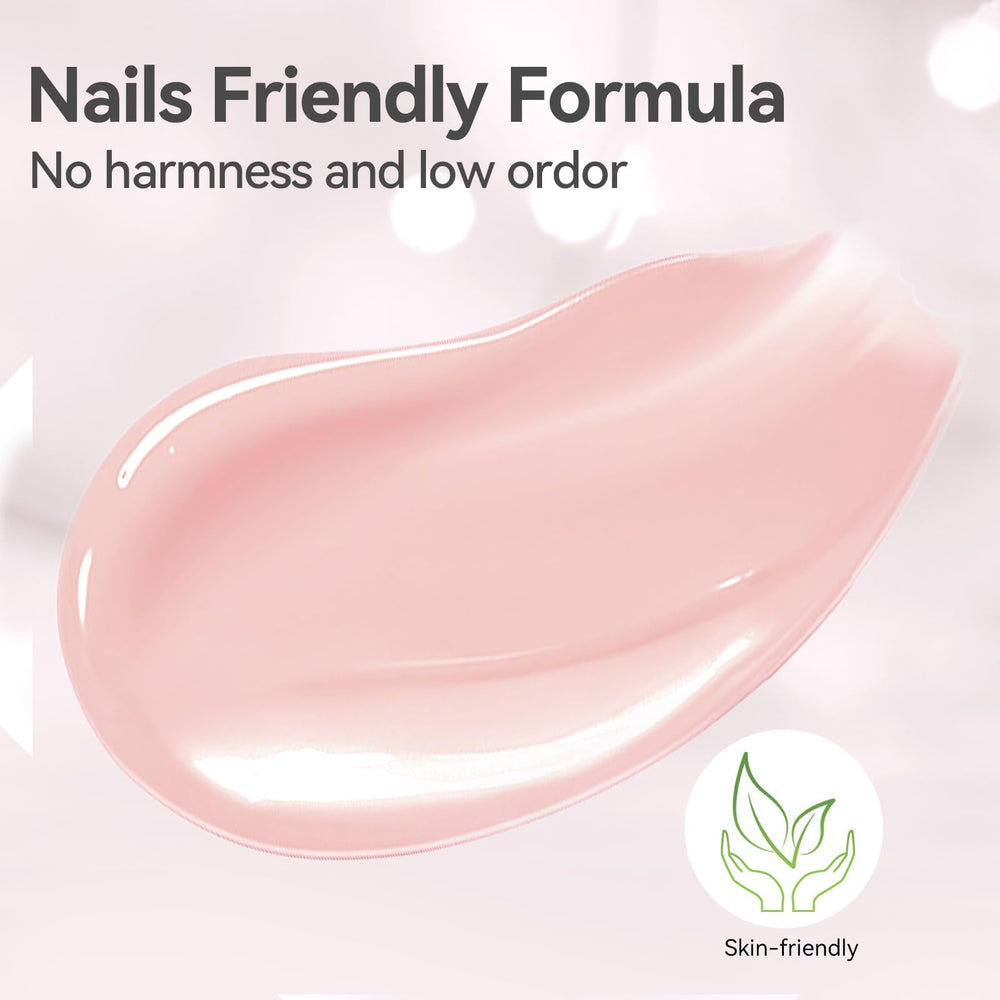 Studio-ready nail art finish with Born Pretty builder gel