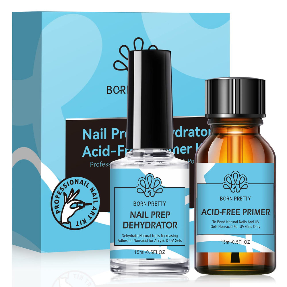 Born Pretty Nail Dehydrate bottle ready to remove oils before gel application.