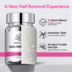 Born Pretty remover uses smart sponge for precise, drip-free cleaning