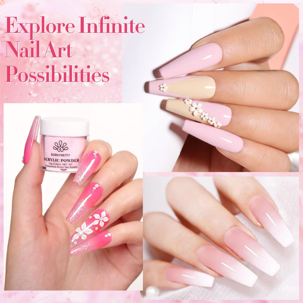 Born Pretty nail prep dehydrator and primer for clean adhesion.
