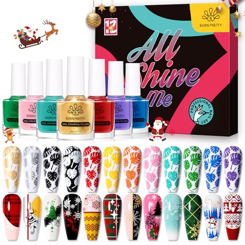 Born Pretty 12-color kit enables custom manicures and playful patterns.