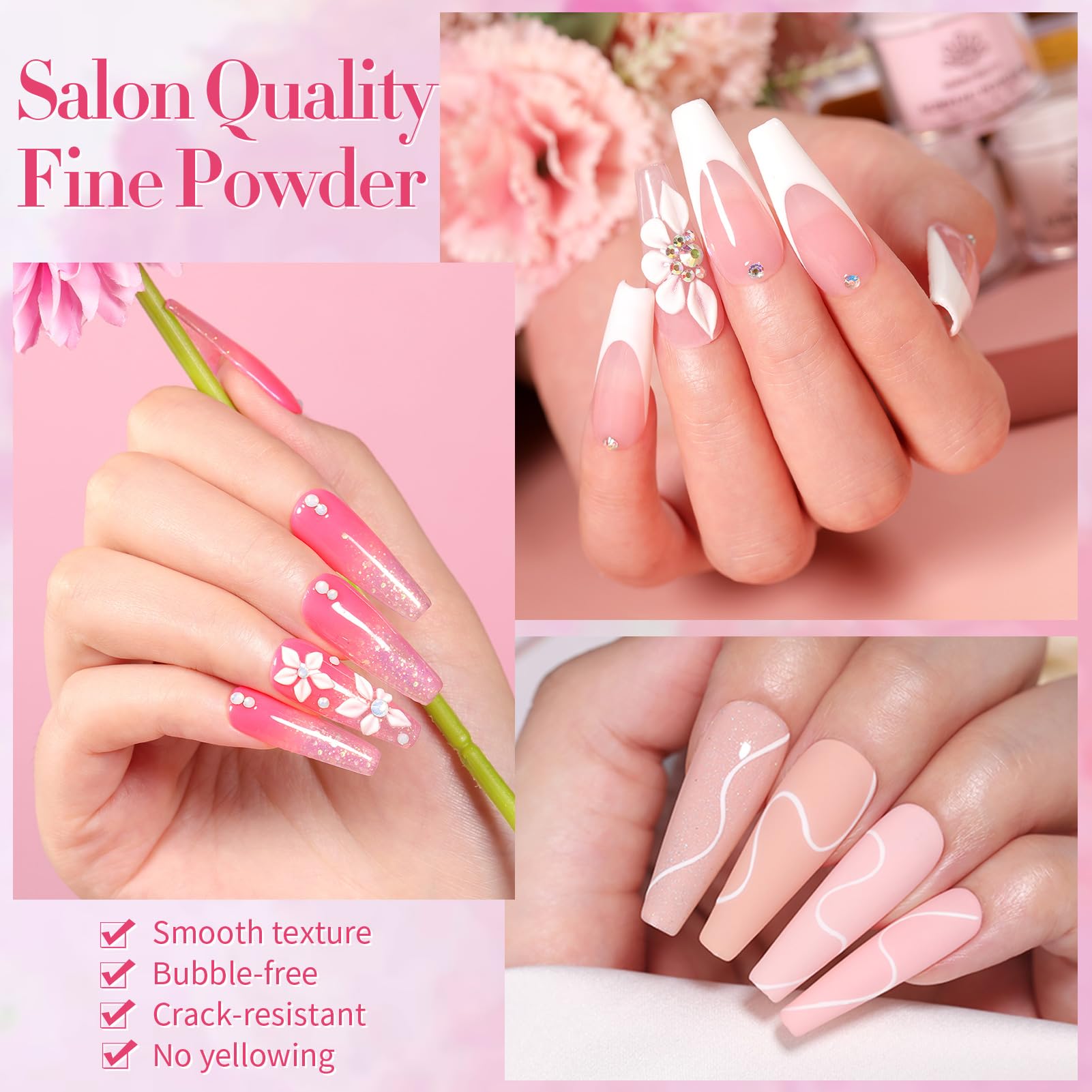 Born Pretty nail tips pack for creating versatile extensions.