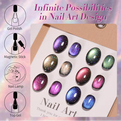 Born Pretty neon glitter gel swatch highlights reflective sparkle for bold looks.