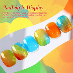 Born Pretty Neon Jelly Green bottle ready for vibrant nails