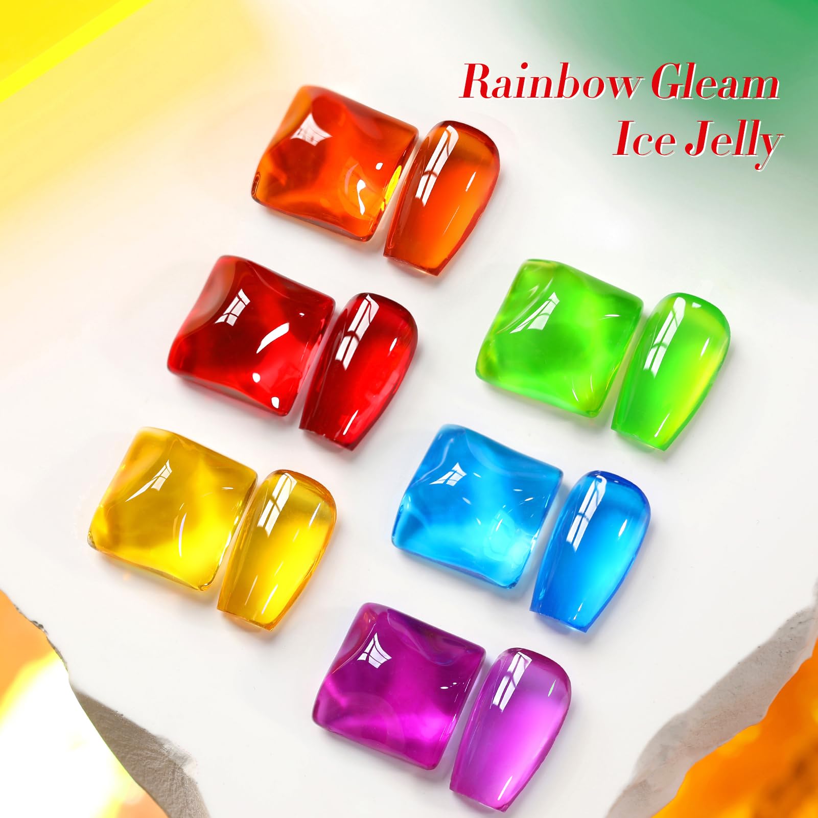 Born Pretty Neon Jelly Purple bottle for rich color depth