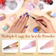 Born Pretty no lamp needed acrylic powder for fast at home nails