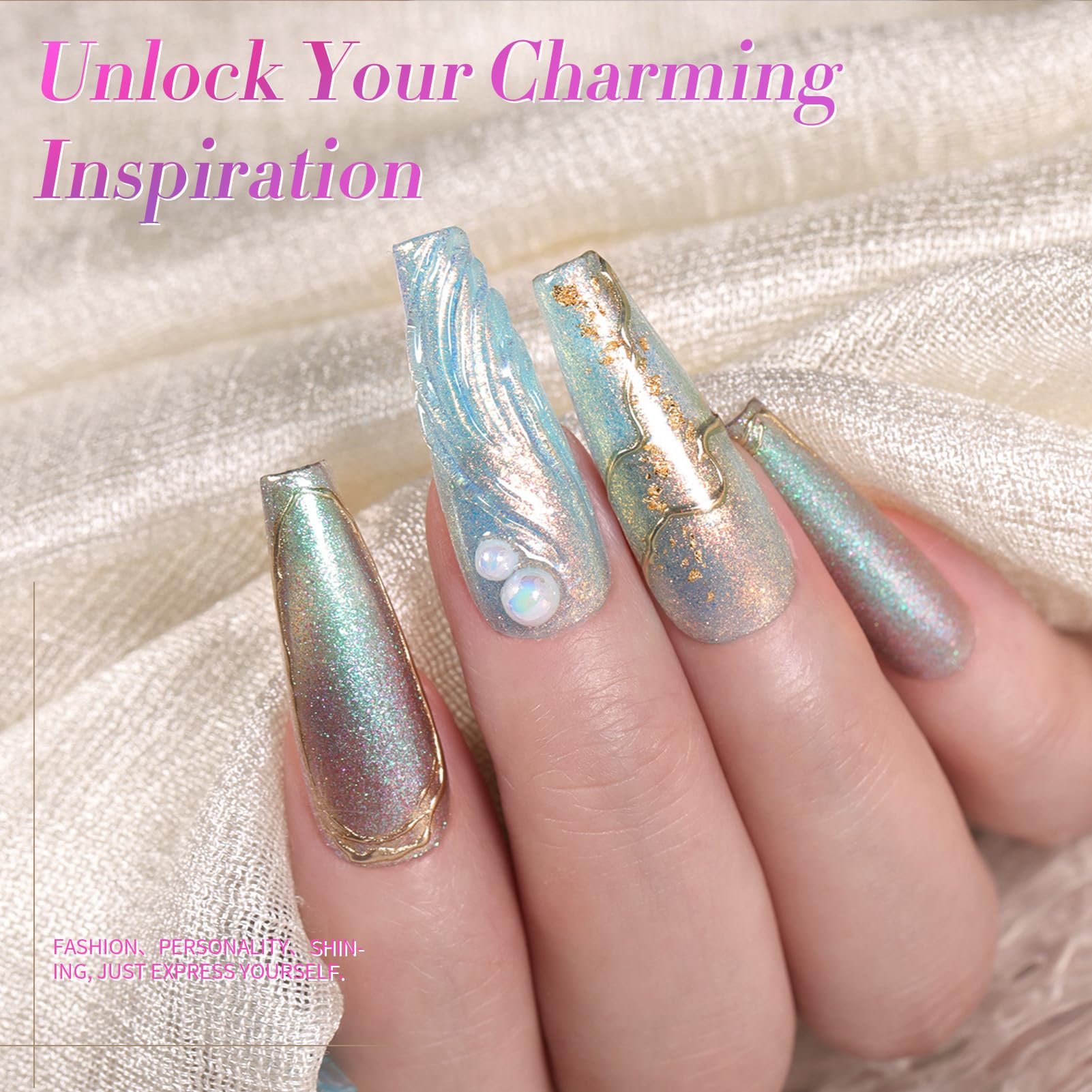 Born Pretty Pearl Gel Nail Polish Easy application and long wear.