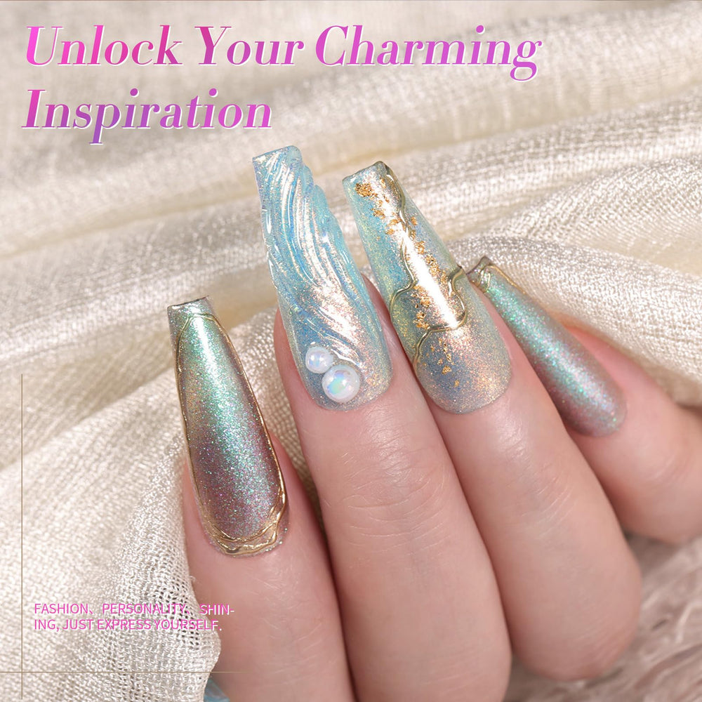 Born Pretty Pearl Gel Nail Polish Easy application and long wear.