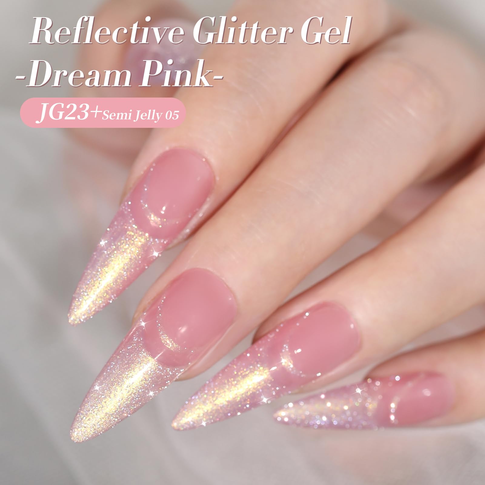 Soak-off compatibility of Born Pretty Pearl Gel with UV/LED lamps