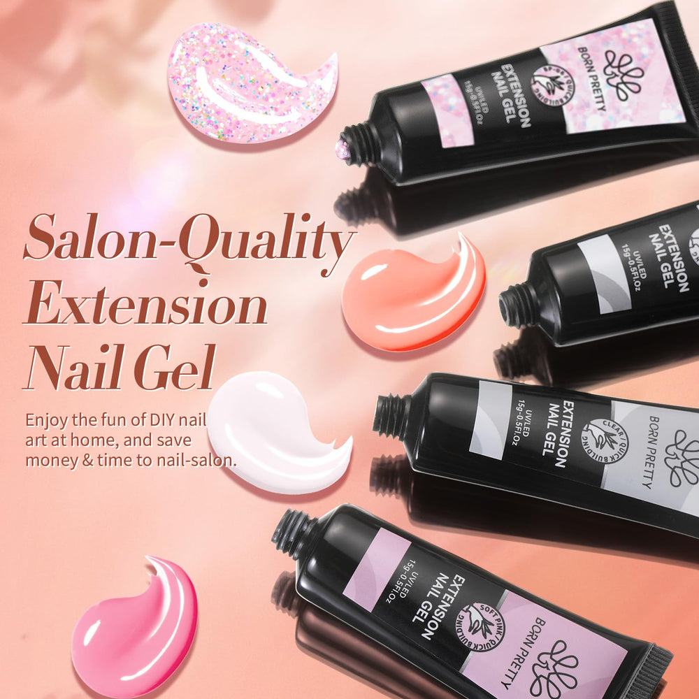 Born Pretty base coat and matte topcoat create smooth, long-lasting finishes.