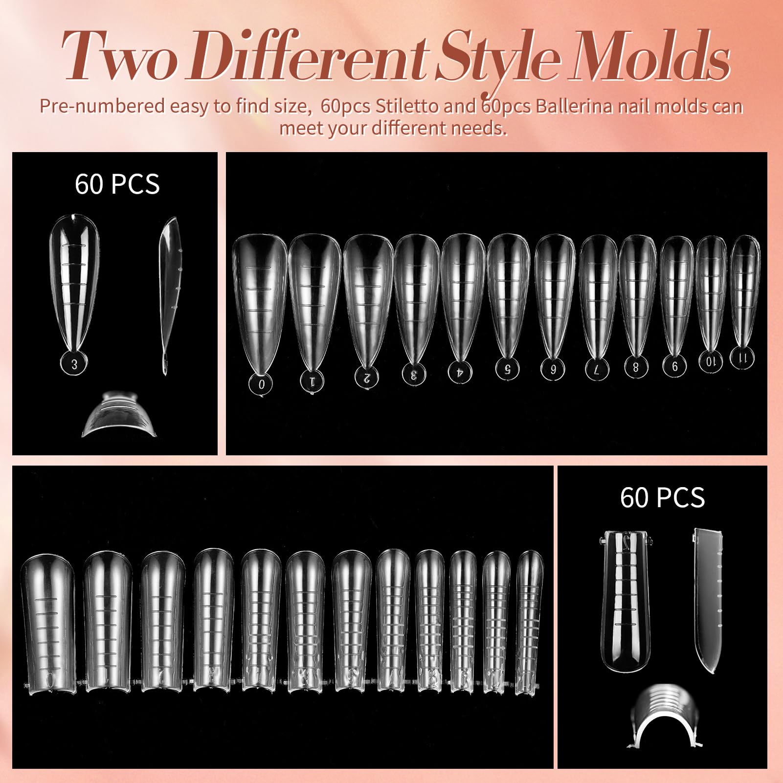 Nail brush assists precise color application for flawless nails.