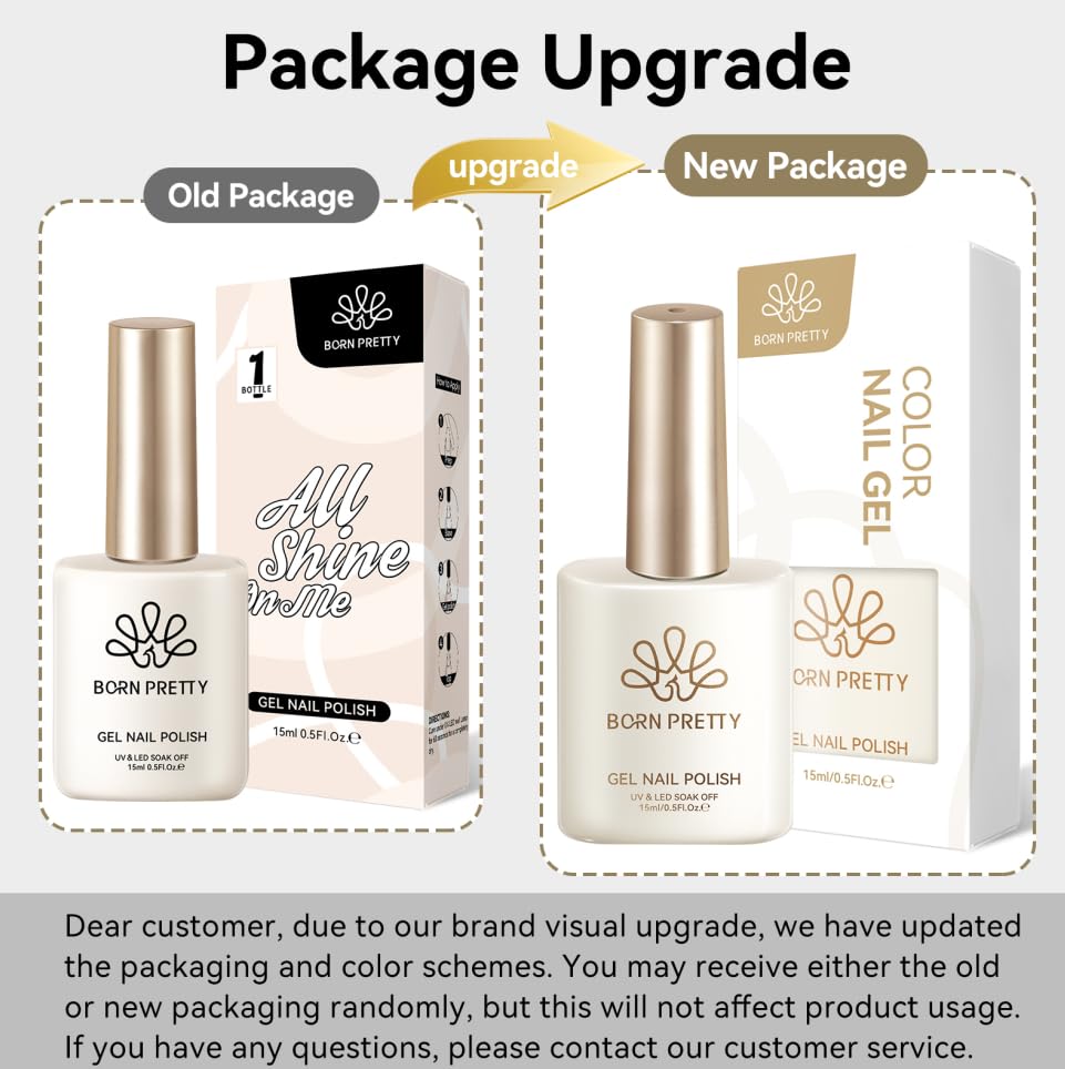 Born Pretty Premium pigmentation and strong adhesion for vibrant color.