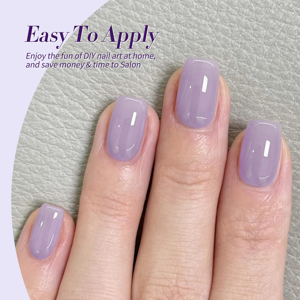 Born Pretty gel nails pair well with base and top coats.