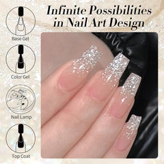 Born Pretty glitter gel polish applicator brush for precise application