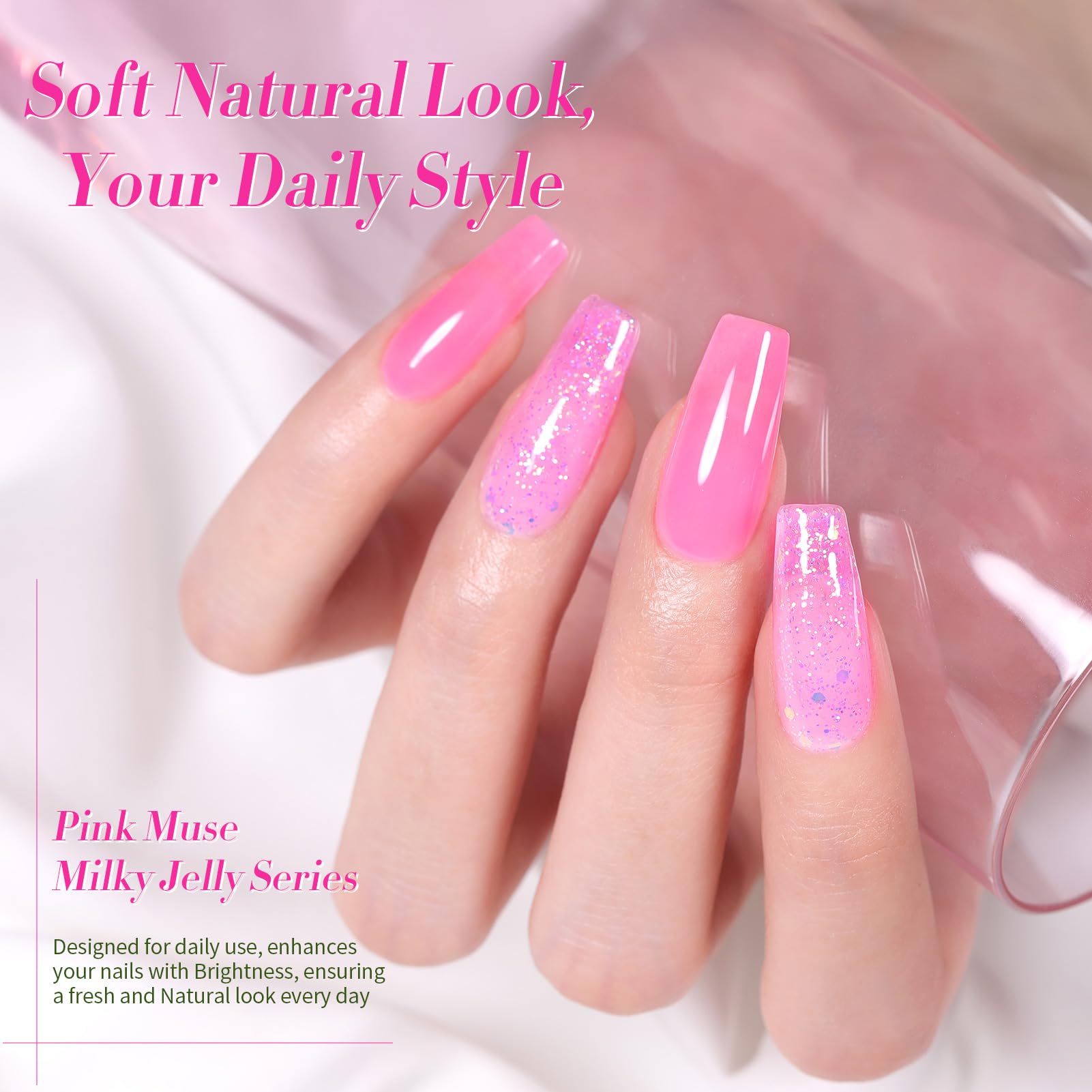 Born Pretty six-pack gel nail polish set offers versatile DIY color options