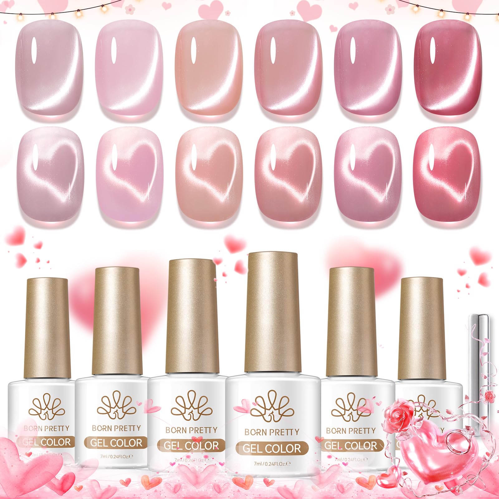 Born Pretty Soak-Off Gel Polish bottle can be removed easily with proper technique