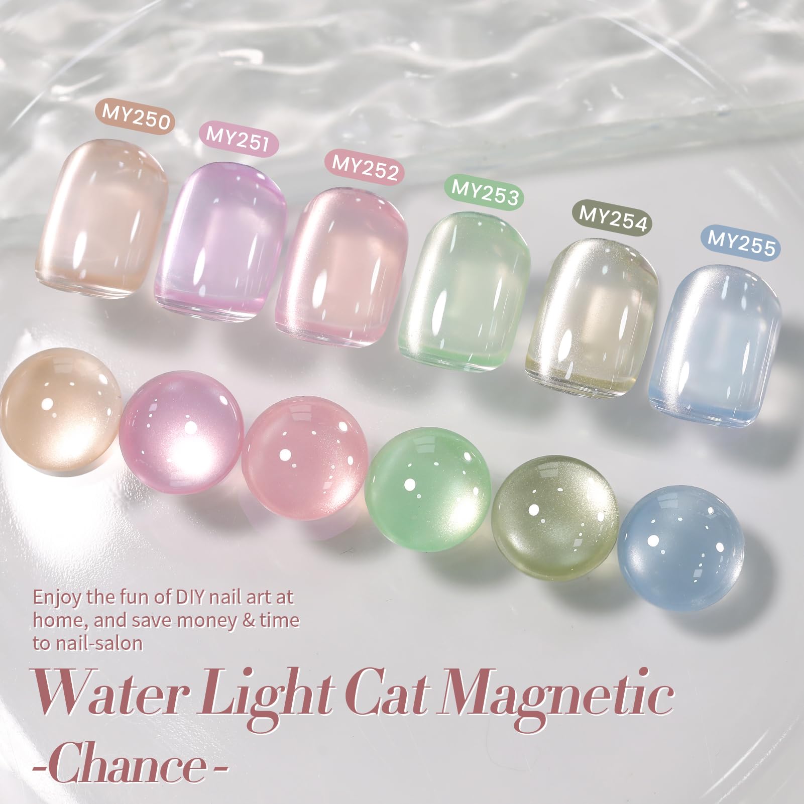Born Pretty Spring and Summer nails with vivid glossy finishes