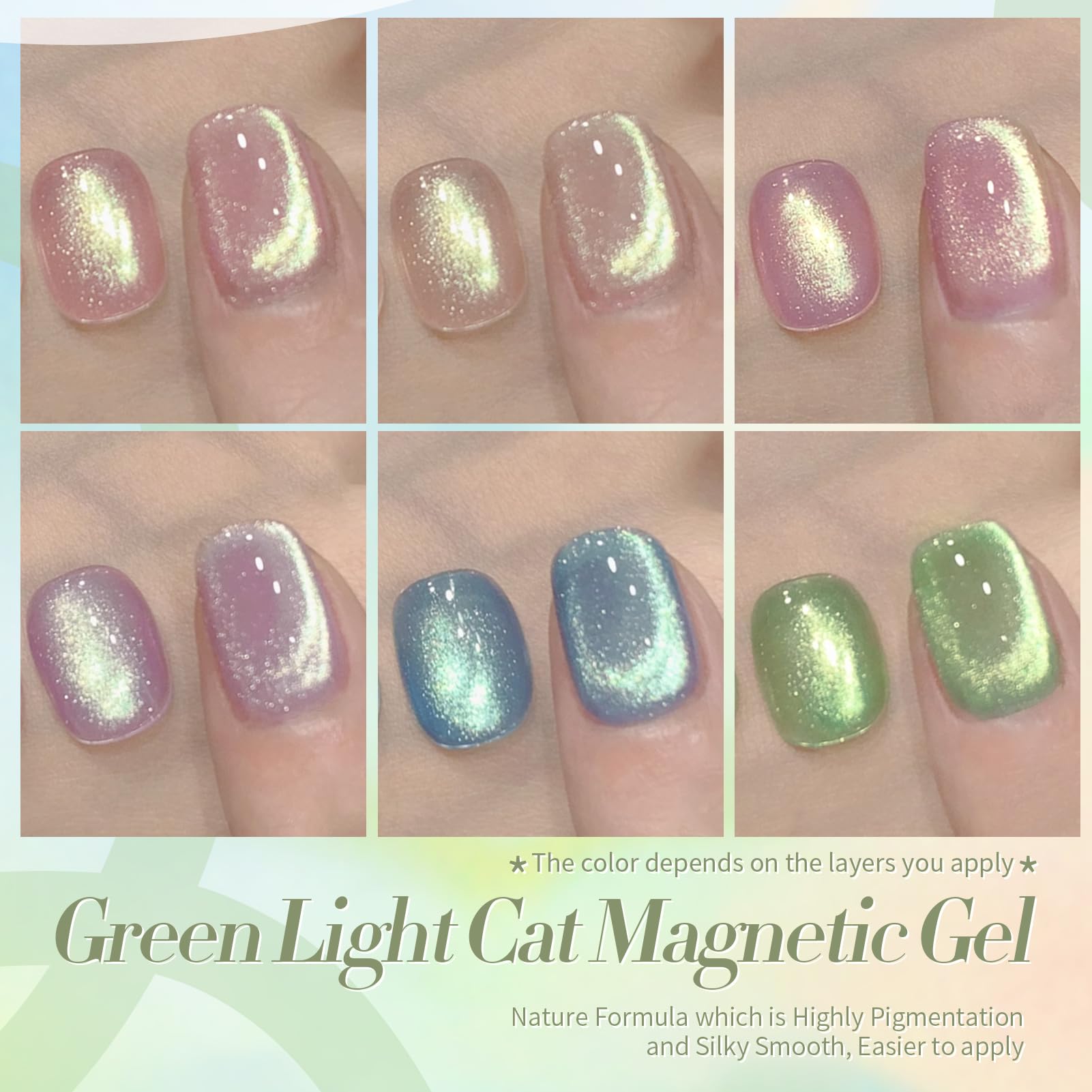 Born Pretty spring-summer nail look on natural nails for warm weather