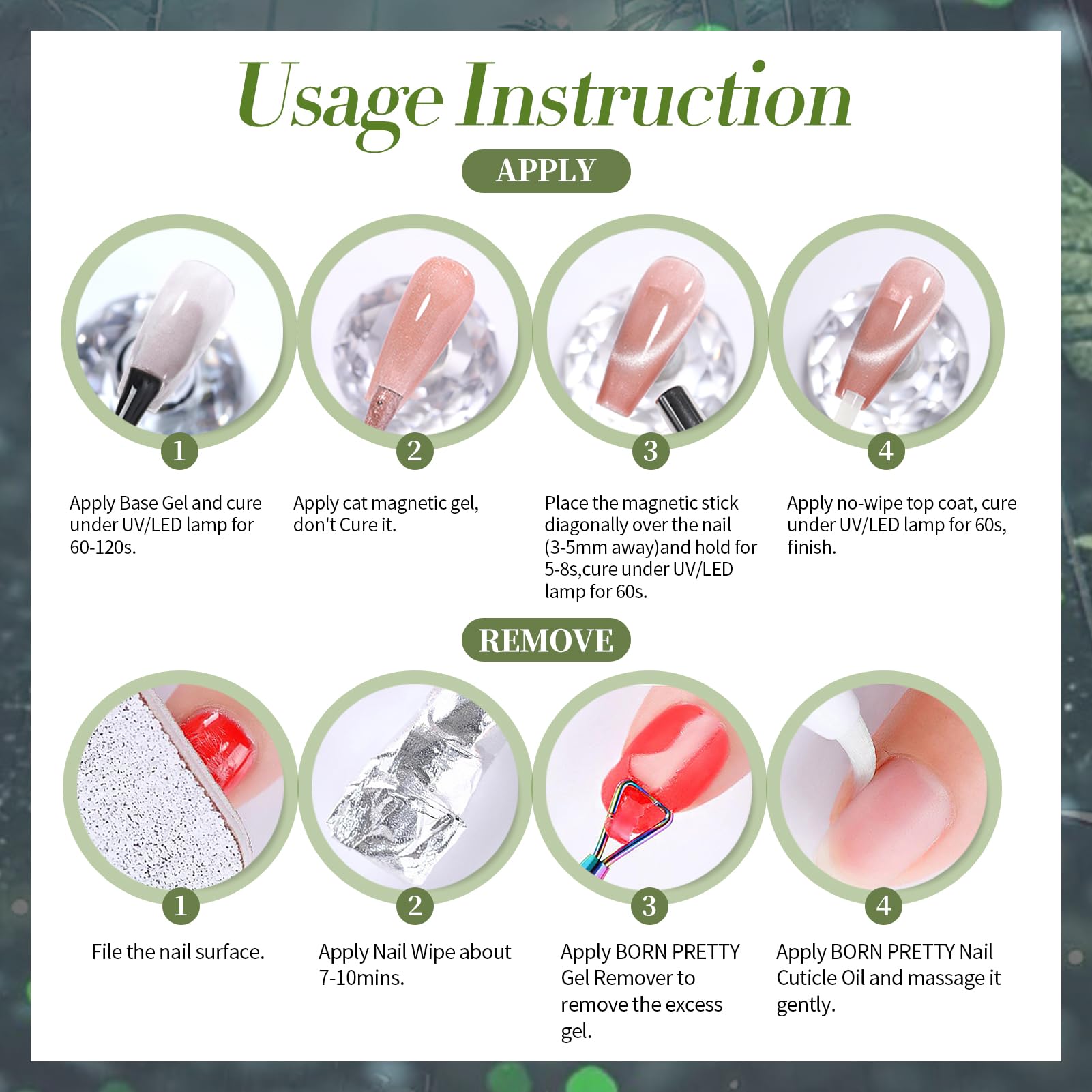 Born Pretty Toxin-free formula with nano-tech for smooth application.