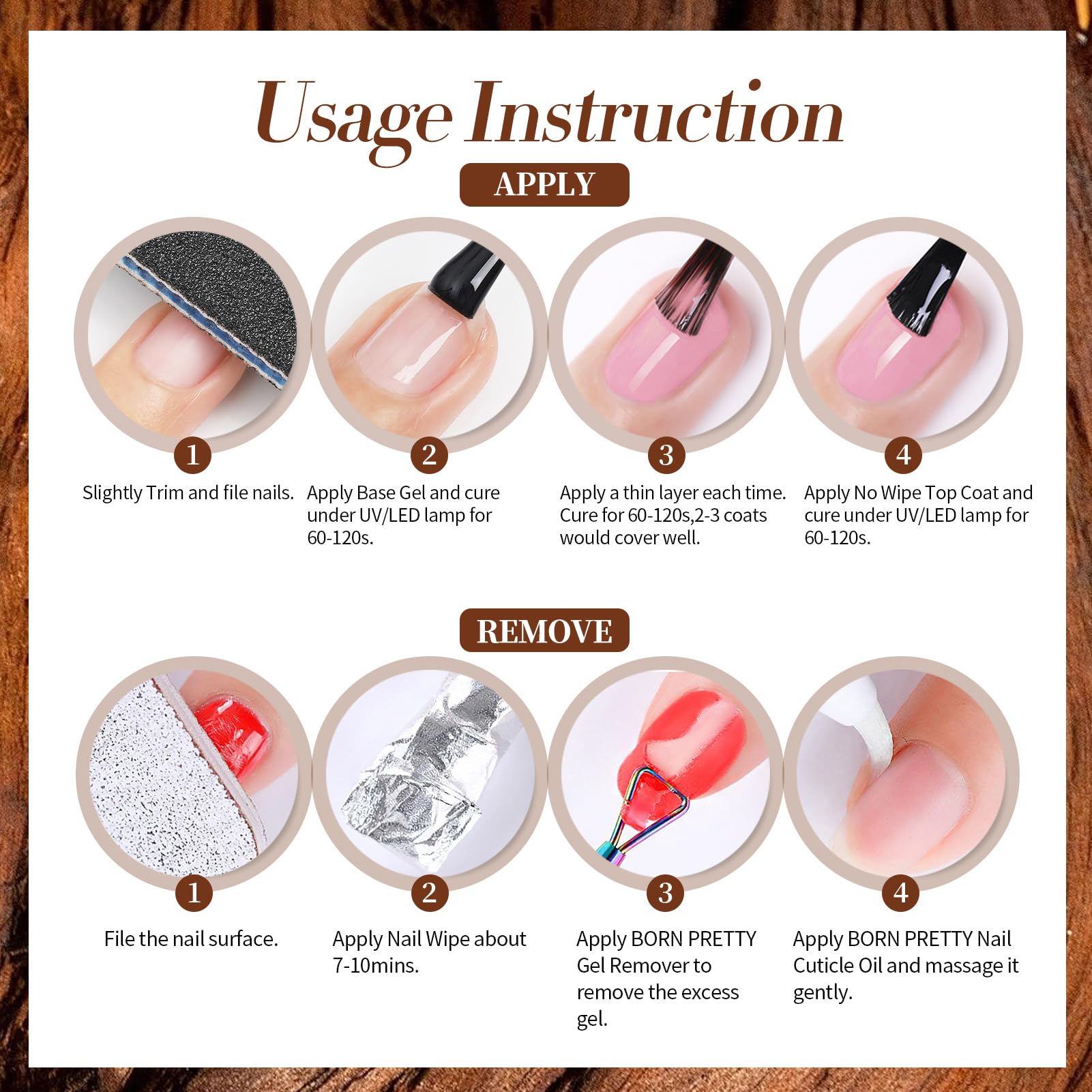 Born Pretty UV/LED cure setup for gel nails at home