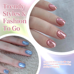 Born Pretty UV/LED curing compatible gels cure quickly for salon-like results.