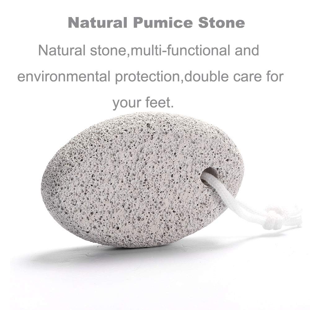 Borogo lava pumice stone provides natural exfoliation and skin smoothing.