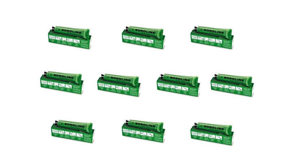 Boroline Anti-Septic Cream Pack 10 helps minor skin irritations.