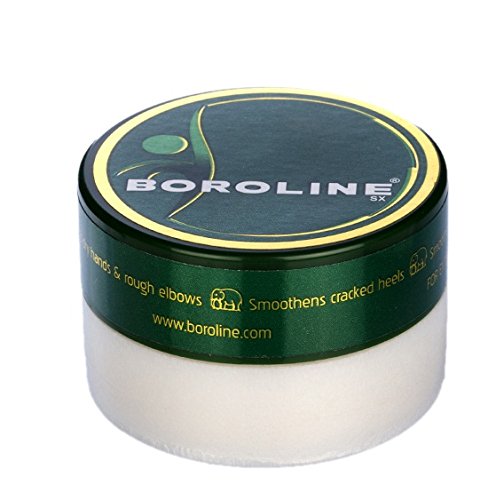 BOROLINE Ayurvedic antiseptic cream for heel care, softens dry cracked skin