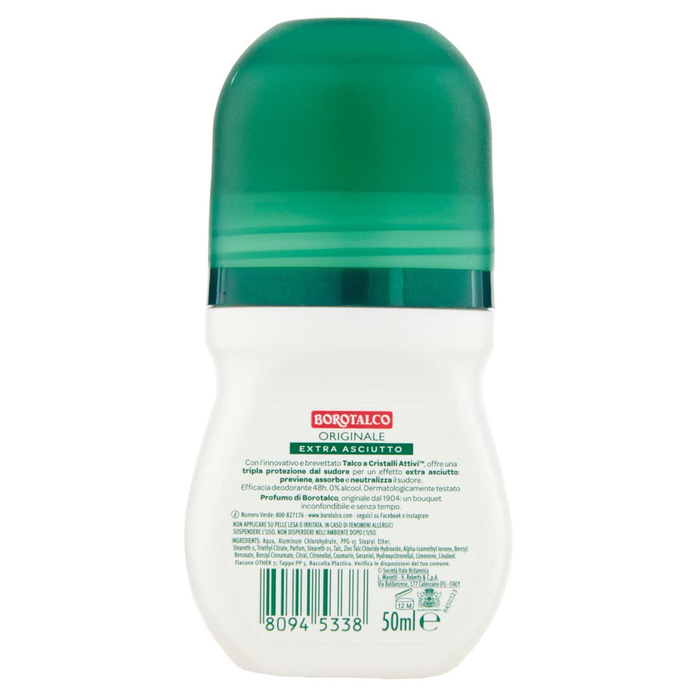Borotalco Original Microtalc pack-of-2 highlights value and ready supply for everyday use.