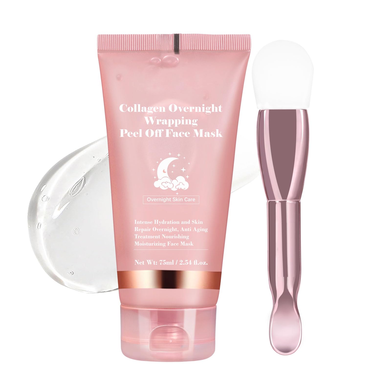 Bosdoer Collagen Night Wrapping Mask packaging for an easy nightly routine