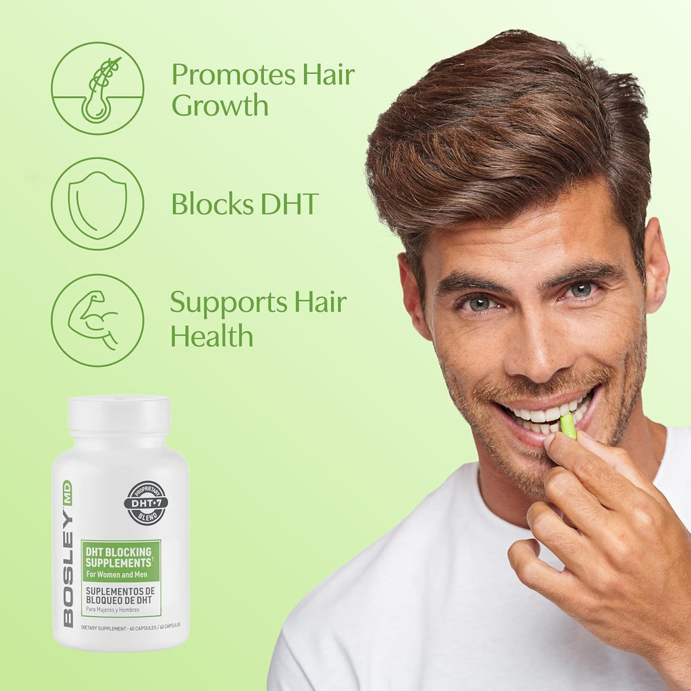 BosleyMD DHT-7 Blend with green tea for antioxidant support during daily use