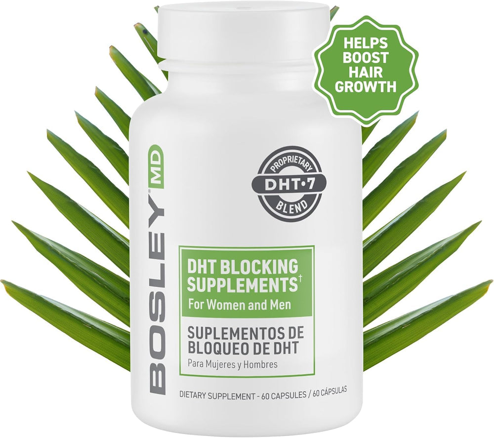 BosleyMD DHT-7 Blend with reishi mushroom for a calm daily routine