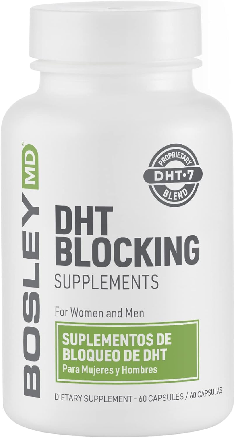 BosleyMD DHT-7 Blend with saw palmetto for fuller-looking hair and daily maintenance