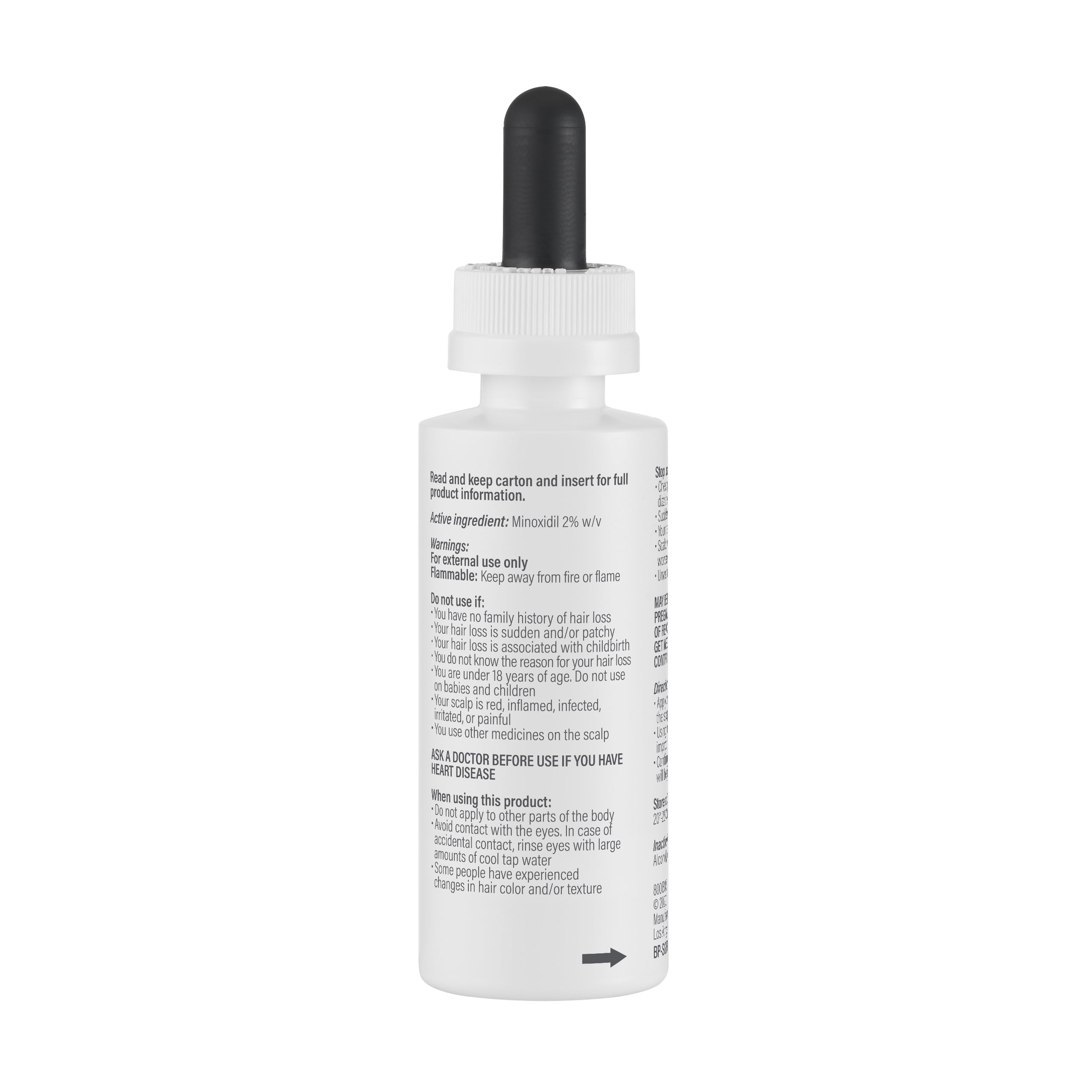BosleyMD bottle on counter with clear dosing for consistent use.