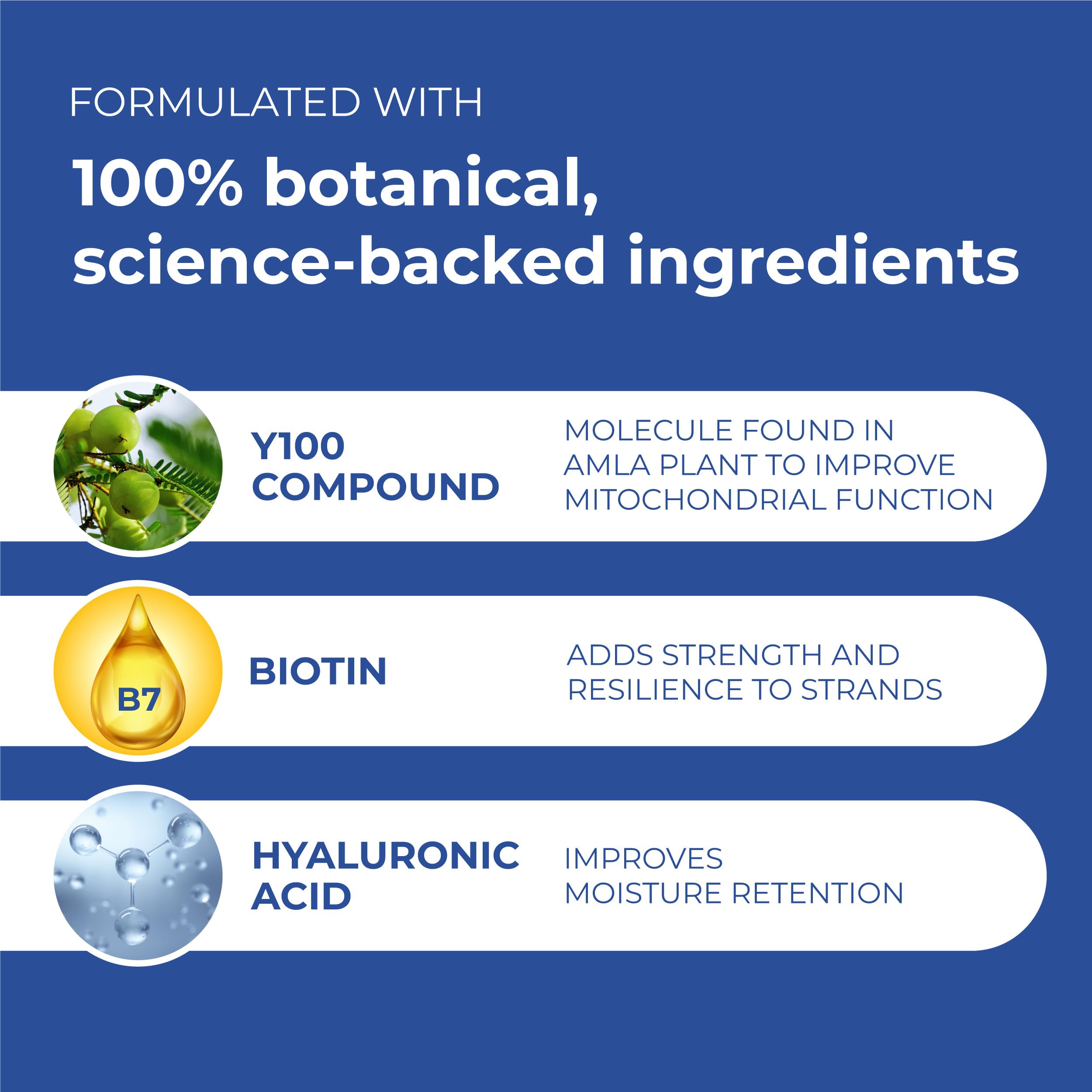 BosleyMD Revive+ label highlights YuvaBio Y100 and ingredients